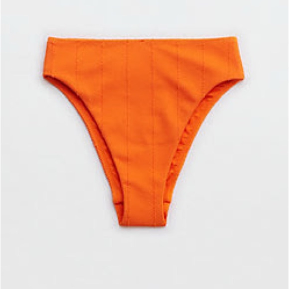 Aerie XL Orange High Cut Bikini Bottoms